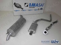 Imasaf Auspuffset für Fiat Stilo Multi Wagon 1.9 JTD/1.9D Multijet 2005-2008
