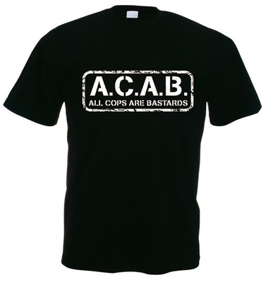 A.C.A.B.  T-Shirt, schwarz