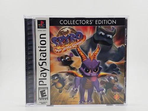 Sony Playstation 1 PS1 Spyro Year Of The Dragon CIB Cleaned & Tested