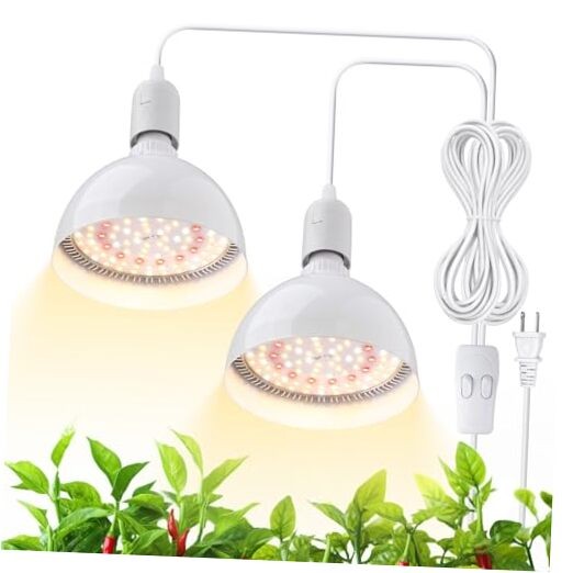 Bulb, 50w (2 X 25w) Full Spectrum, With 2-head Without Timer