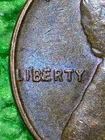 1956-D  MAJOR ERROR! "BIE" WHEAT PENNY   NICE XF COIN!!!