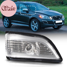 Right Passenger Side Front Turn Signal Mirror Lights Lamps Cover without Bulb Fi