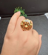 2.Ct Natural Round Cut Yellow Color diamond CERTIFIED D Grade VVS1  1 NB4