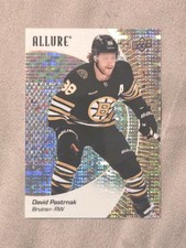 David Pastrnak 2023-24 Upper Deck Allure Gold Glitter Bomb /199