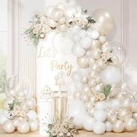 Luftballons Hochzeit Perle Weiß 113 StüCk FüR Geburtstag Deko Feier