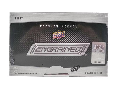 2023-24 Upper Deck Engrained Hockey Hobby Box