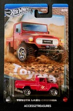 2025 Hot Wheels Toyota Land Cruiser (3/5) Silver Series
