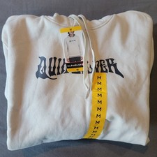 Quicksilver Men's Hoodie Size Medium Color Cream New With Tags MSRP 70