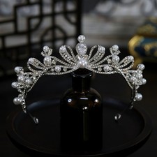Swarovski zirconia Bride Wedding Crown tiara