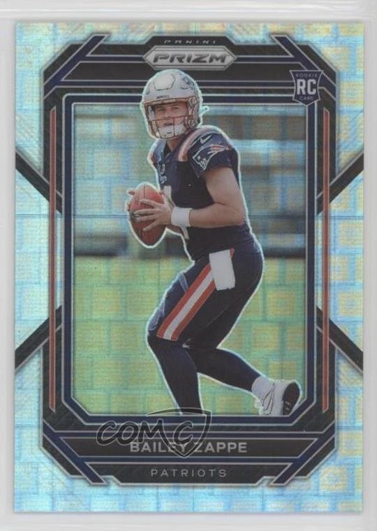 2022 Panini Prizm Rookies Pandora Prizm 57/400 Bailey Zappe #305 1c3k