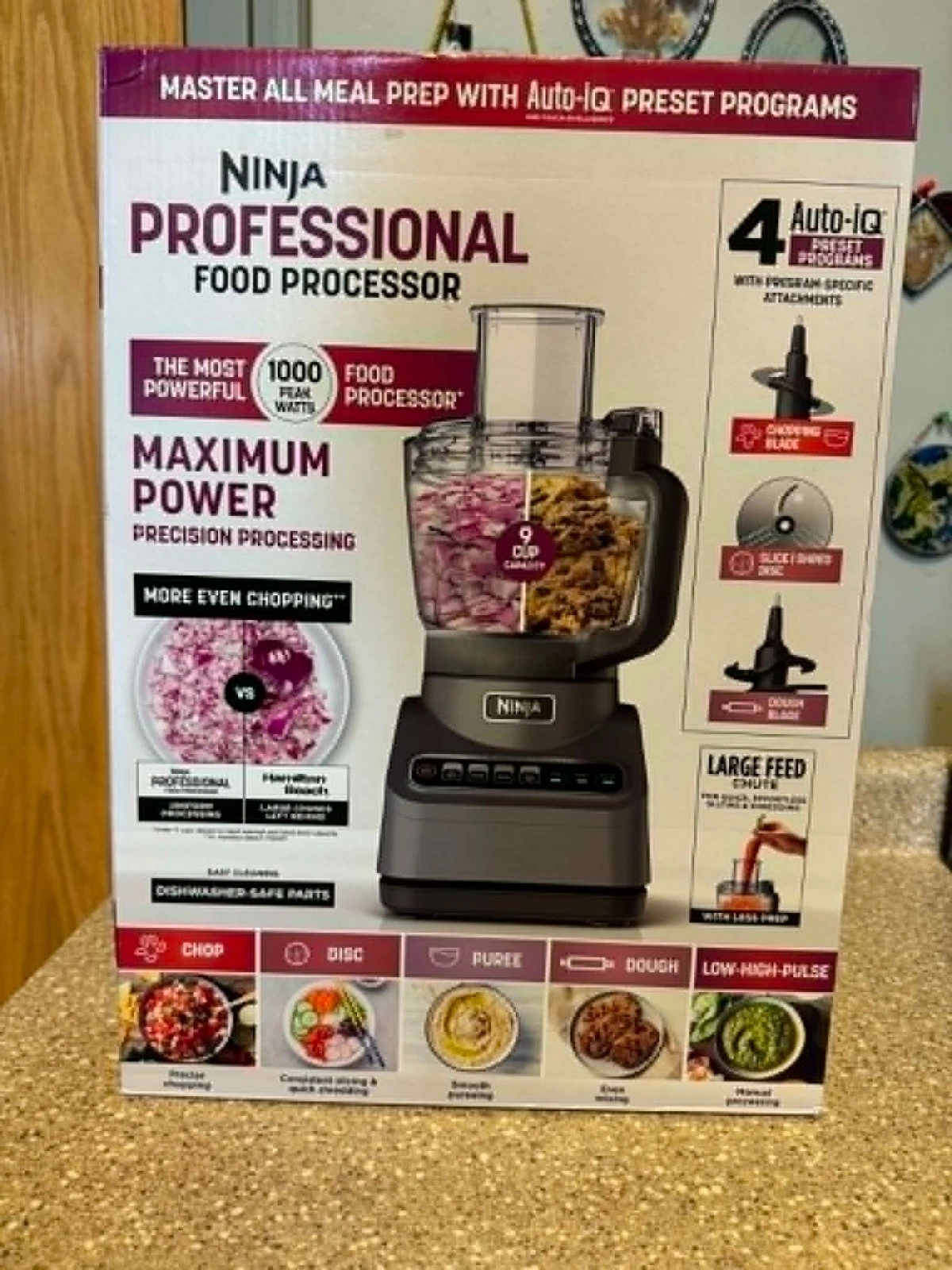 Ninja - Professional Plus Food Processor, 1000 Peak Watts, 9-Cup Capacity, 4 ...
Opens in a new wind