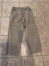 Crazy Shirts Hawaii Original NWT Men  s Cotton Twill Pull Up khaki Pants Large