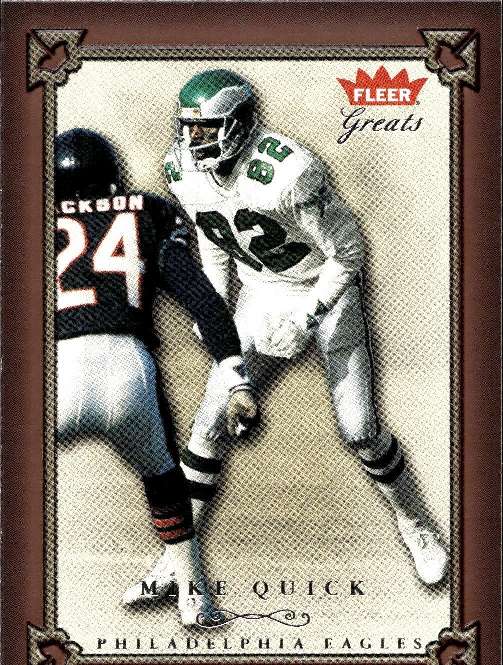 2004 Fleer Greats of the Game #50 Mike Quick