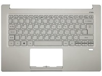 Acer Swift SF314-59 Cover Handauflage Tastatur Silber Beleuchtet 6B.A0MN2.013