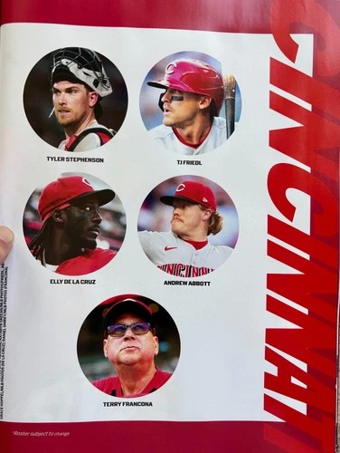 2025 MLB BRISTOL SPEEDWAY CLASSIC GAME PROGRAM ATLANTA BRAVES CINCINNATI REDS - Picture 4 of 6