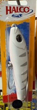 $29 Halco Slidog 150 Stickbait Saltwater Lure #H91 Silver Shadow