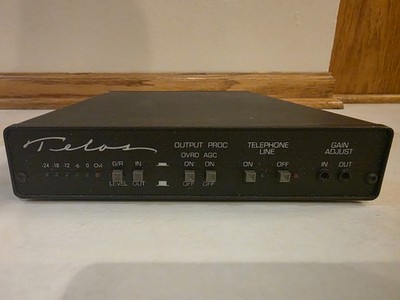 Telos Systems T-1 Broadcast Telephone Hybrid Modem Audio Interface Made USA