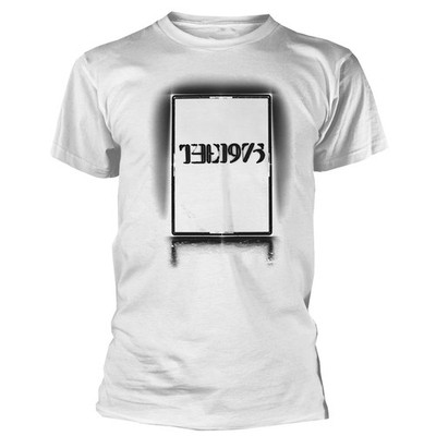 The 1975 Black Tour weißes T-Shirt NEU OFFIZIELL