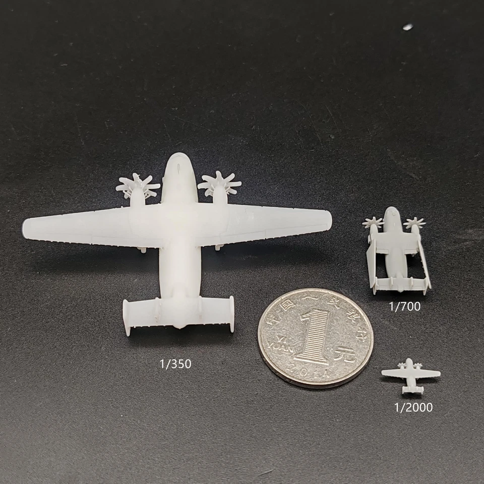 3D Printed1/700/400/350 Us C-2A Greyhound Carrier Based Transport Aircraft Model - Image 4 of 4