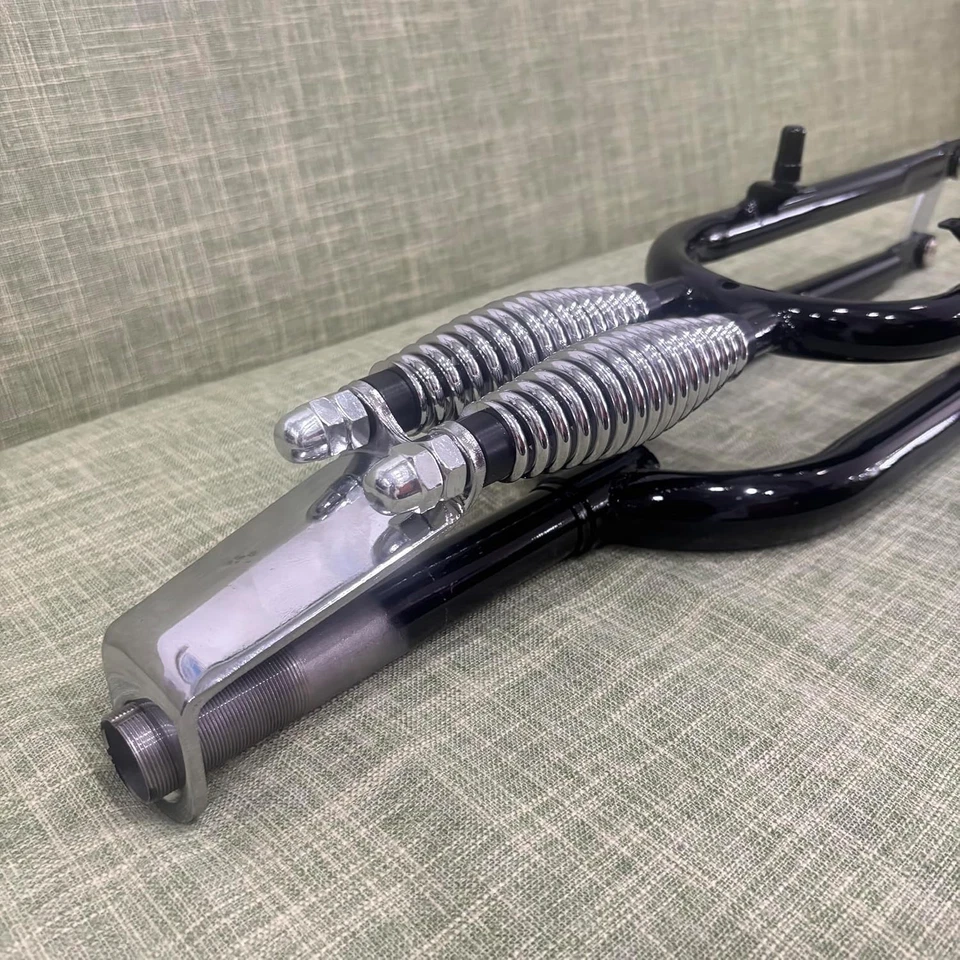 CDHPOWER 1 inch Threaded Bicycle Fork 26" Dual Springer Bike Fork &Headset Combo - Image 3 of 4