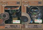 DR L19 | Funko Pop! LOT (2) Disney Pixar | Wall-E #400 Eve #552 Box Lunch Excl.