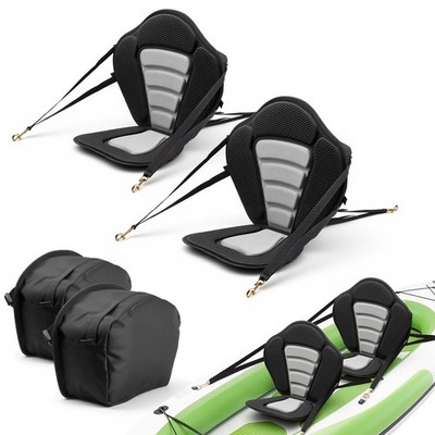 Uimoso 2 Pack Kayak Seat Universal Padded Kayak Seat 0.5'' Cushion with Backrest