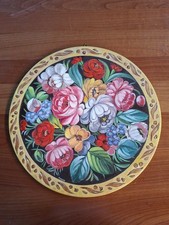 Quadro dipinto su tela rotondo- Natura morta- Renzo Regno-2009