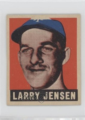 1948-49 Leaf Larry Jansen (Name Misspelled as Jensen) #56 Rookie RC wy5