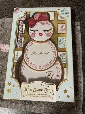 Too Faced Let It Snow Girl Limited Edition Makeup Collection Gift Pack BNIB!