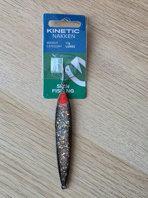 Kinetic Nakken Küstenblinker Meerforellenblinker 17g Metal Blue Flash (5 v 6)
