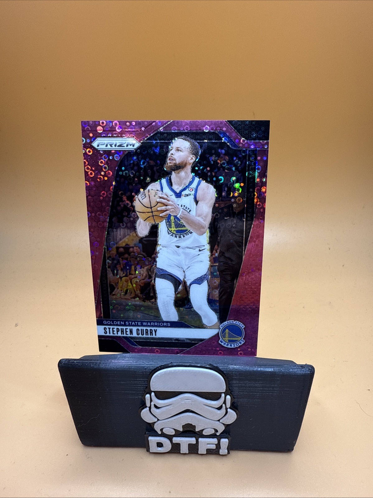 Stephen Curry 2024-25 Panini Prizm Pink Disco Fast Break #/50 #134