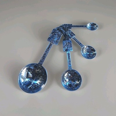 Measuring Spoon Set 1/4 tsp 1/2 tsp 1 tsp 1 tbs Angels  Kitchen Stainless Steel