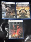 Lot Of 3 PlayStation 5 Games Assassins Creed Aliens And Pirates