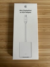Image of Genuine Apple Mini DisplayPort to VGA Adapter A1307 MB572Z/B – NEW & SEALED