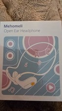Mehomeli Wireless Open Ear Headphones/Earbuds IPX5 Water Resistant - Blue NEW