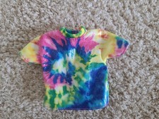 Barbie Tie Dyed Shirt Top Fits Curvy Barbie D...