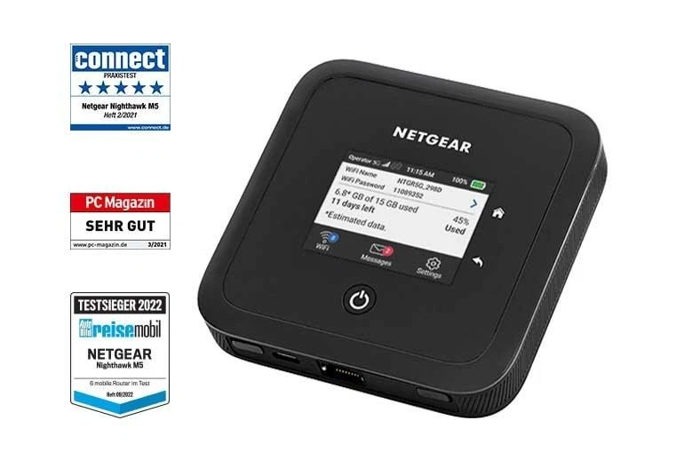 Netgear Nighthawk MR5200 Dualbandrouter - Schwarz