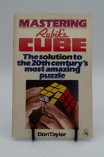 Mastering Rubik s Cube Don Taylor 1981 Owl Bo...
