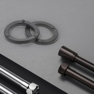 #ad 15 Pcs Lever Rubber Ring Dumbbell Barbell Washers Stabilizer Rings $14.12