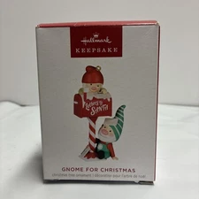 Hallmark Keepsake Christmas Ornament Gnome For Christmas Mailbox 2023 New