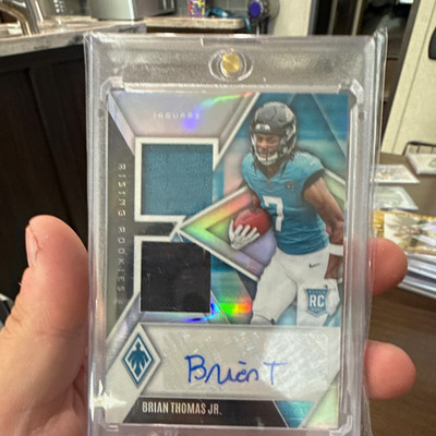 Panini 2024 Phoenix Brian Thomas Jr. RC Auto Patch Jaguars #RRDP-BTJ 052/125