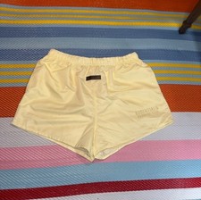 Fear Of God Essentials Canary Yellow 2022 Athletic Volley Shorts Men Size Large