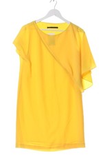 ZARA BASIC Abito da cocktail Donna Abito Taglia IT 42 giallo pallido elegante