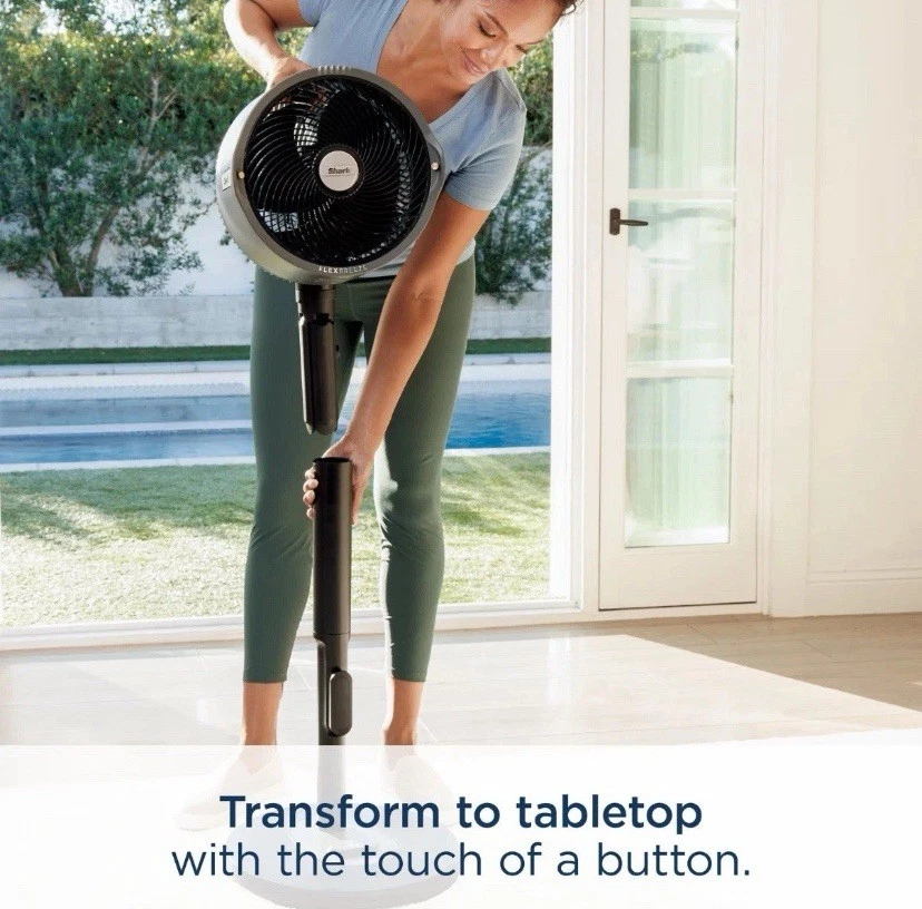 Shark - FlexBreeze Pro Mist - 室内和室外风扇带雾系统,Corde... — 第 2/3 张图片
