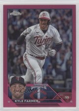 2023 Topps Chrome Update Magenta Refractor 273/399 Kyle Farmer #USC154 0h5y