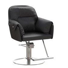 Hydraulic Barber Chair for Barbershop, Salon Chair with Footrest for Beauty Spa