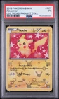 2013 POKEMON BLACK & WHITE LEGENDARY TREASURES RADIANT COLLECTION PIKACHU PSA 1