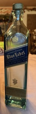 JOHNNIE WALKER BLUE LABEL SCOTCH WHISKEY EMPTY BOTTLE 750ml