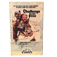 Challenge To Be Free 1985 Collectible Betamax Beta Cassette Tape Movie