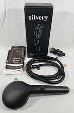 Black High Pressure Filtered Shower Head Handheld Showerhead Removes Impurities